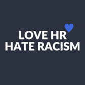 Logo: Love HR - Hate racism